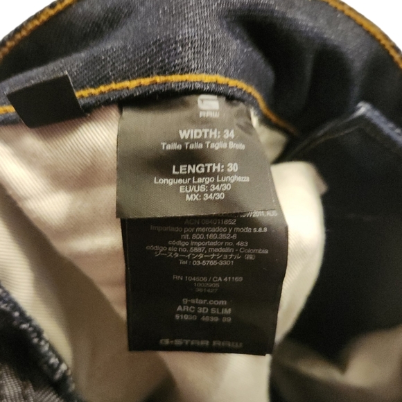 Gstar jeans 34x30 - Picture 4 of 4